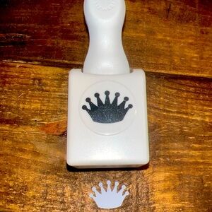 Martha Stewart Paper Punch Crown Crafts Scrapbooking King Queen Birthday Royalty
